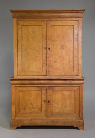 Louis Philippe Style Acacia Wood Buffet Du Corps