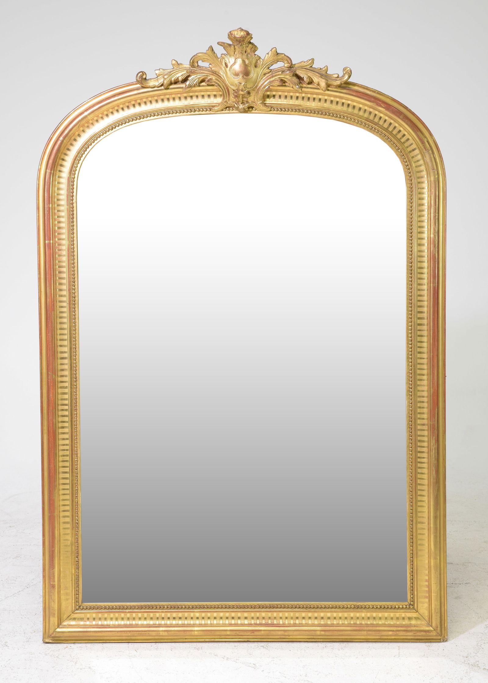 French Gold Gilt Framed Large Mirror (1 of 6)