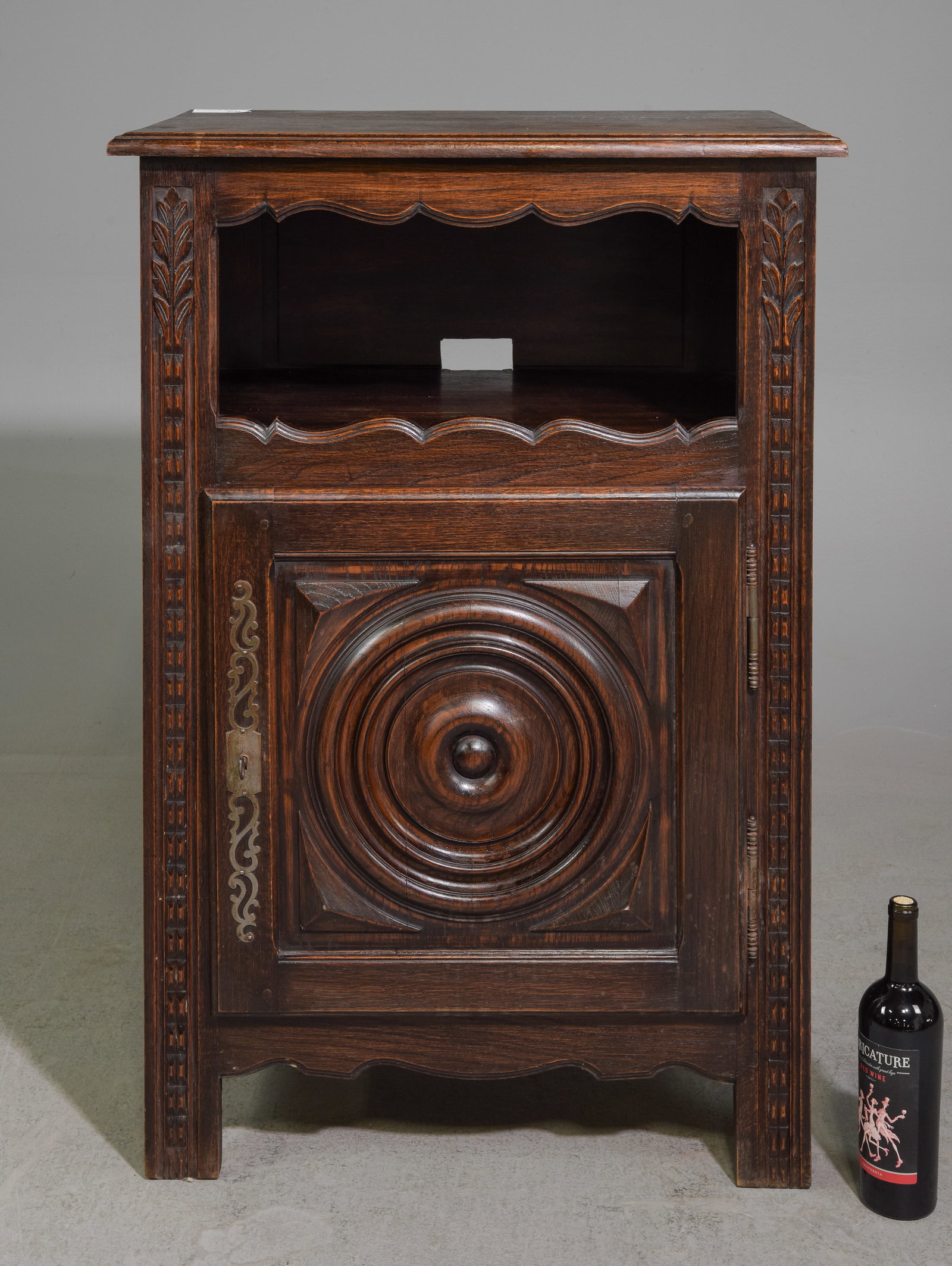 French Basque Style Oak Jam Cabinet / Confiturier (1 of 5)