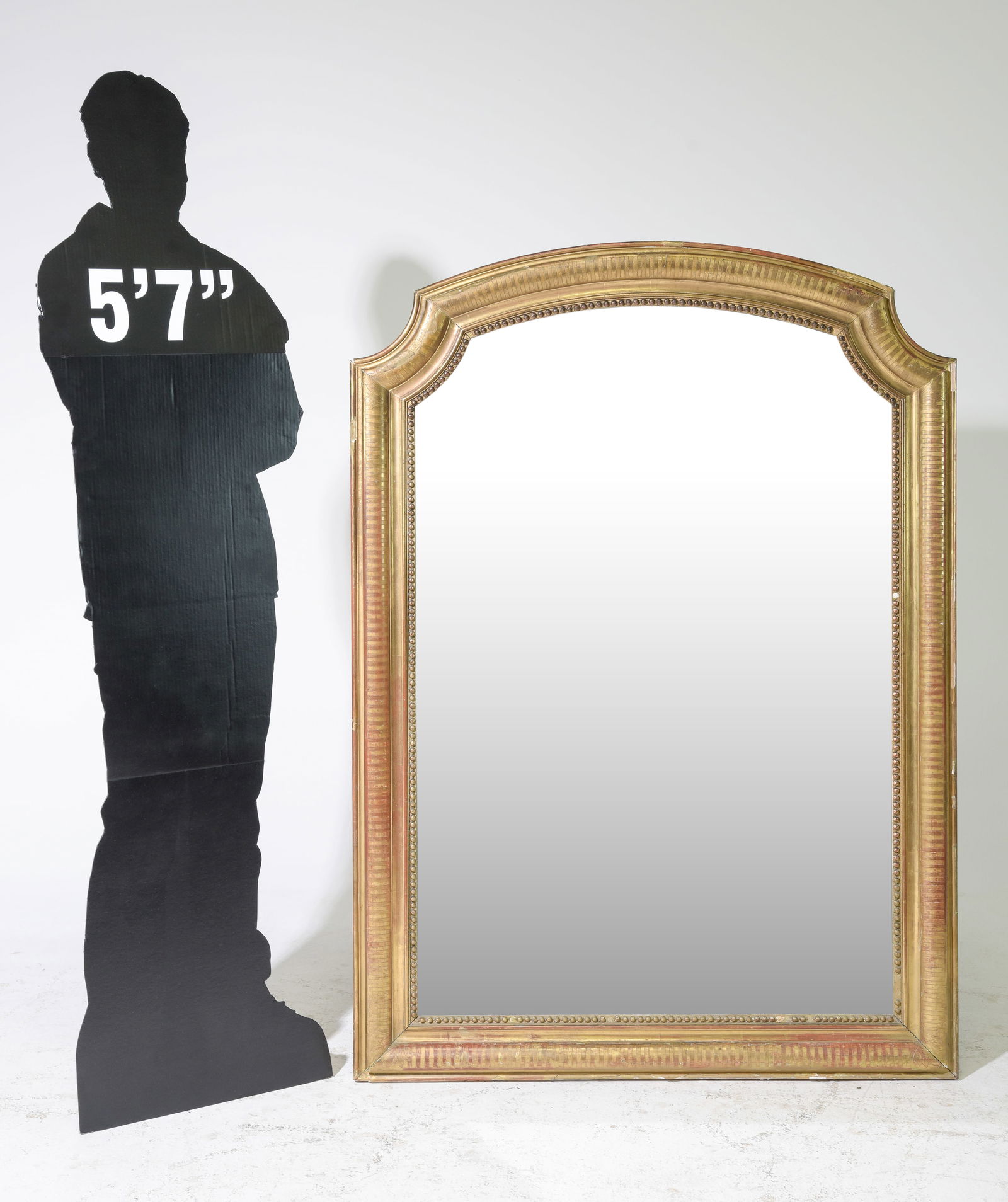 French Gold Gilt / Painted Framed Mirror (1 of 6)