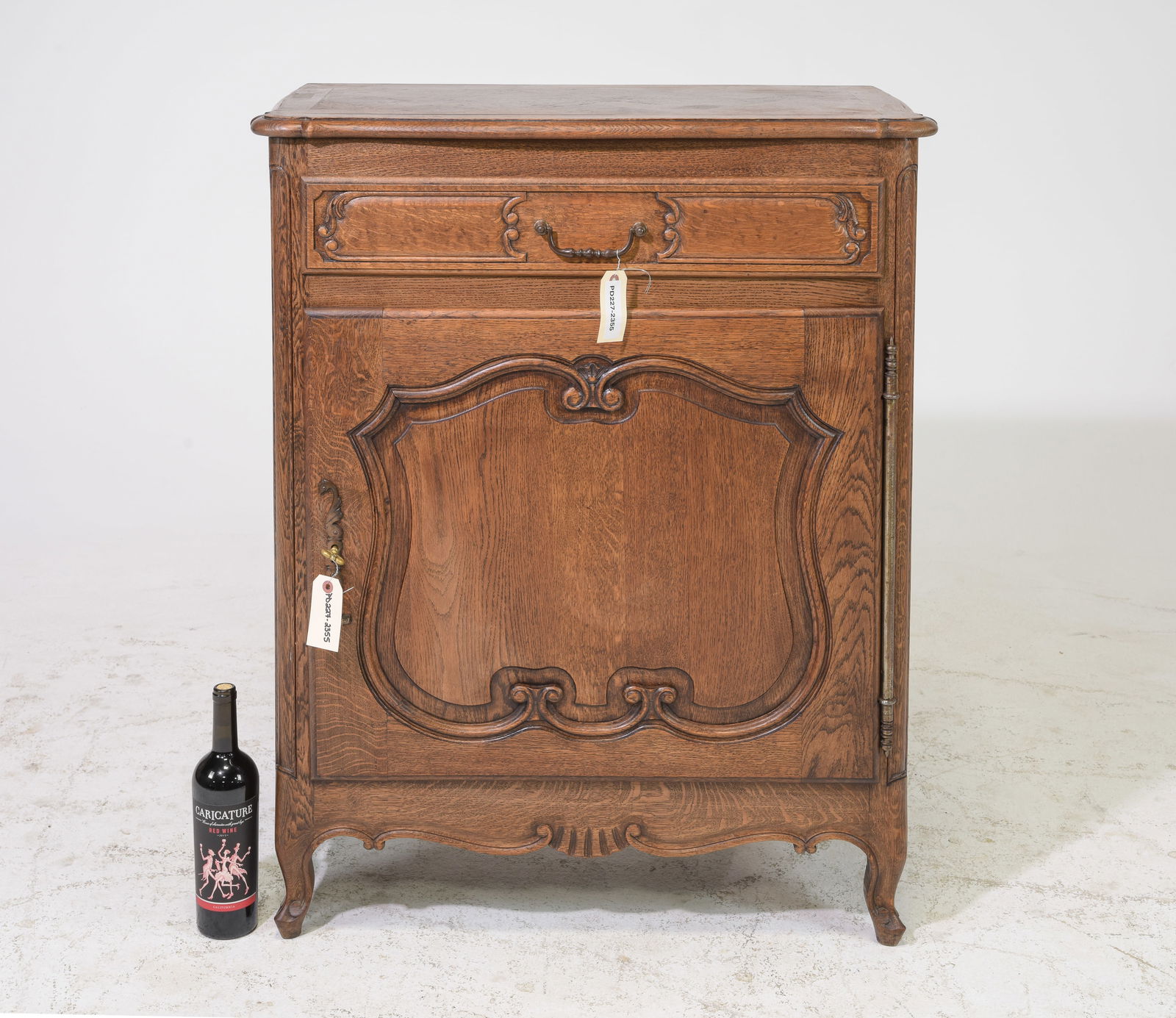 Louis XV Style Oak Jam Cupboard / Cabinet (1 of 6)