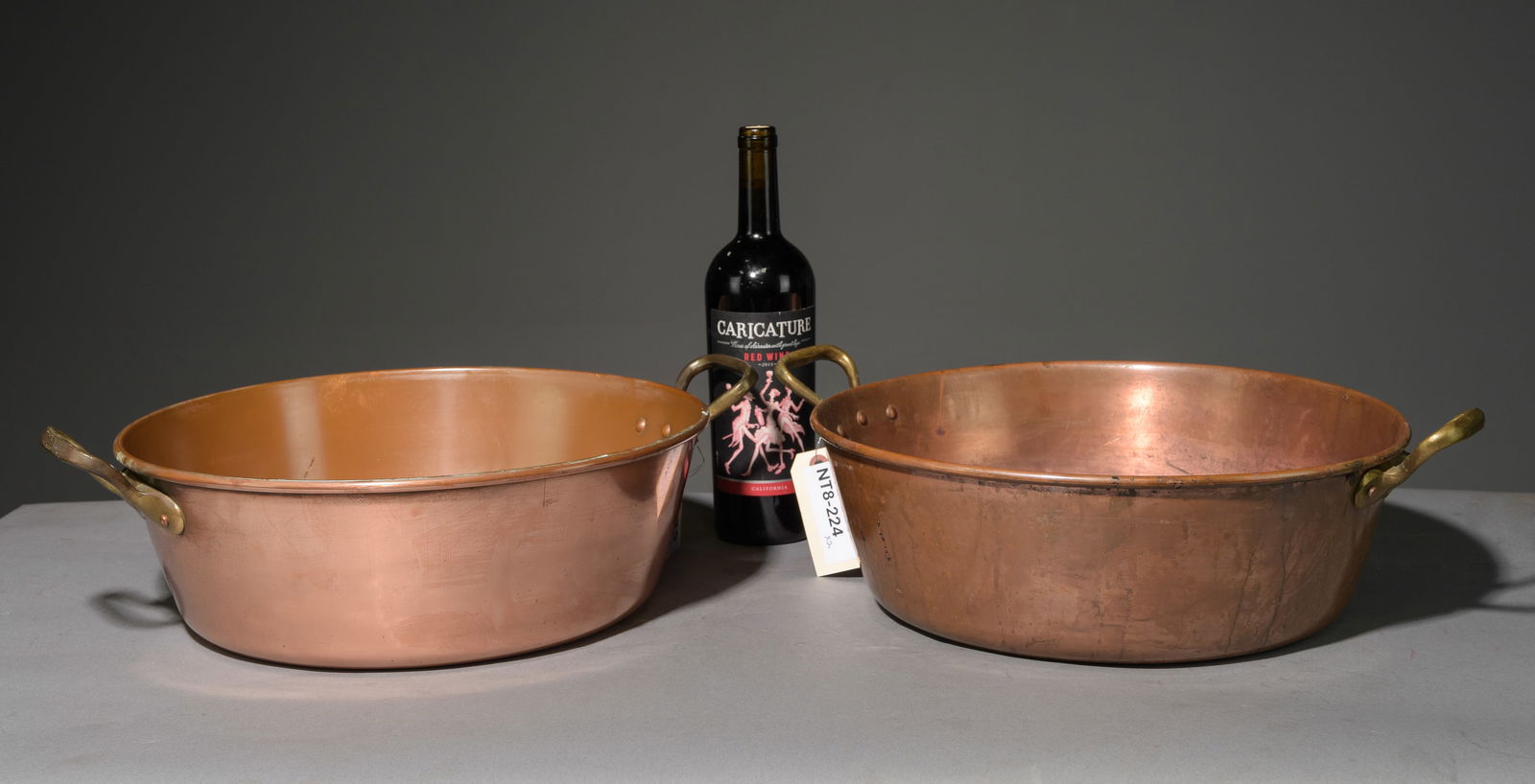 2 French Copper Jam Pans (1 of 5)