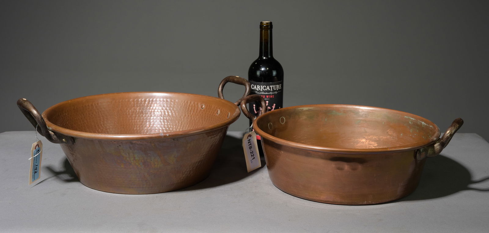 2 French Copper Jam Pans (1 of 5)