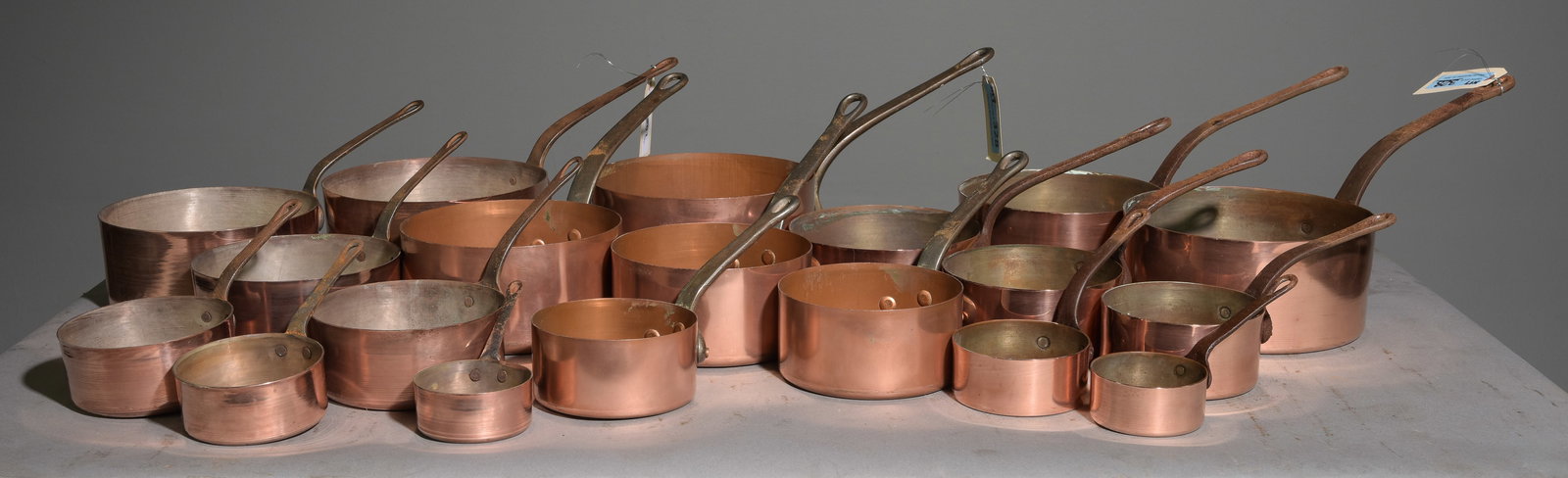 3 Sets (17pcs) of French Copper Sauce Pans (1 of 5)