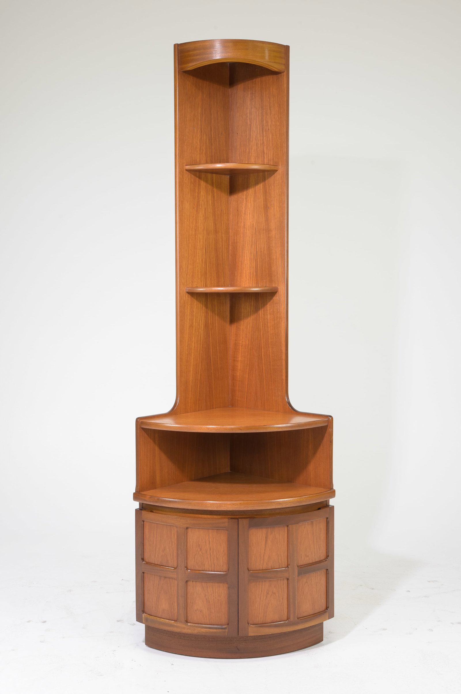 Mid Century Modern Corner Cabinet - Nathan #2 (1 of 4)