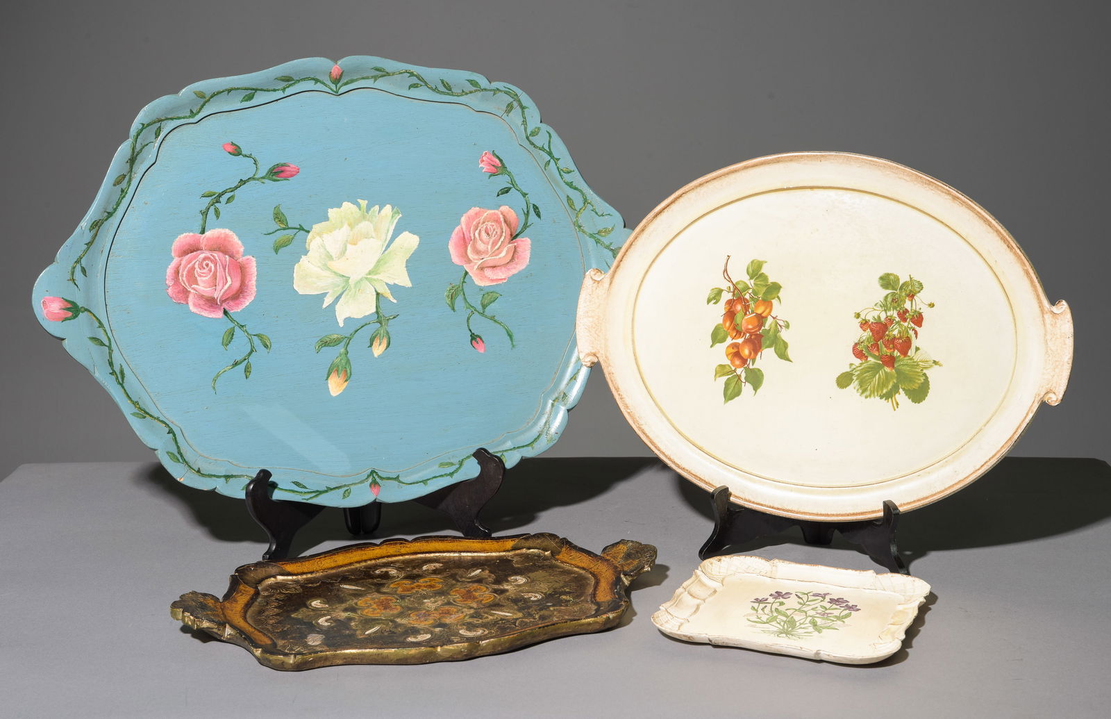 4 Assorted Florentine Trays (1 of 6)