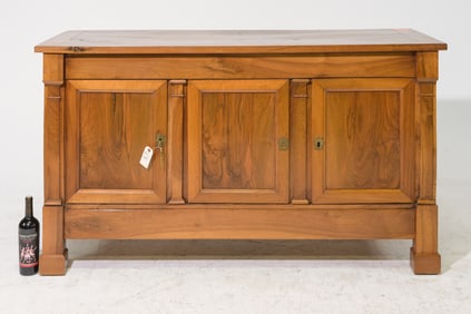 French Walnut 3 Door Buffet / Sideboard