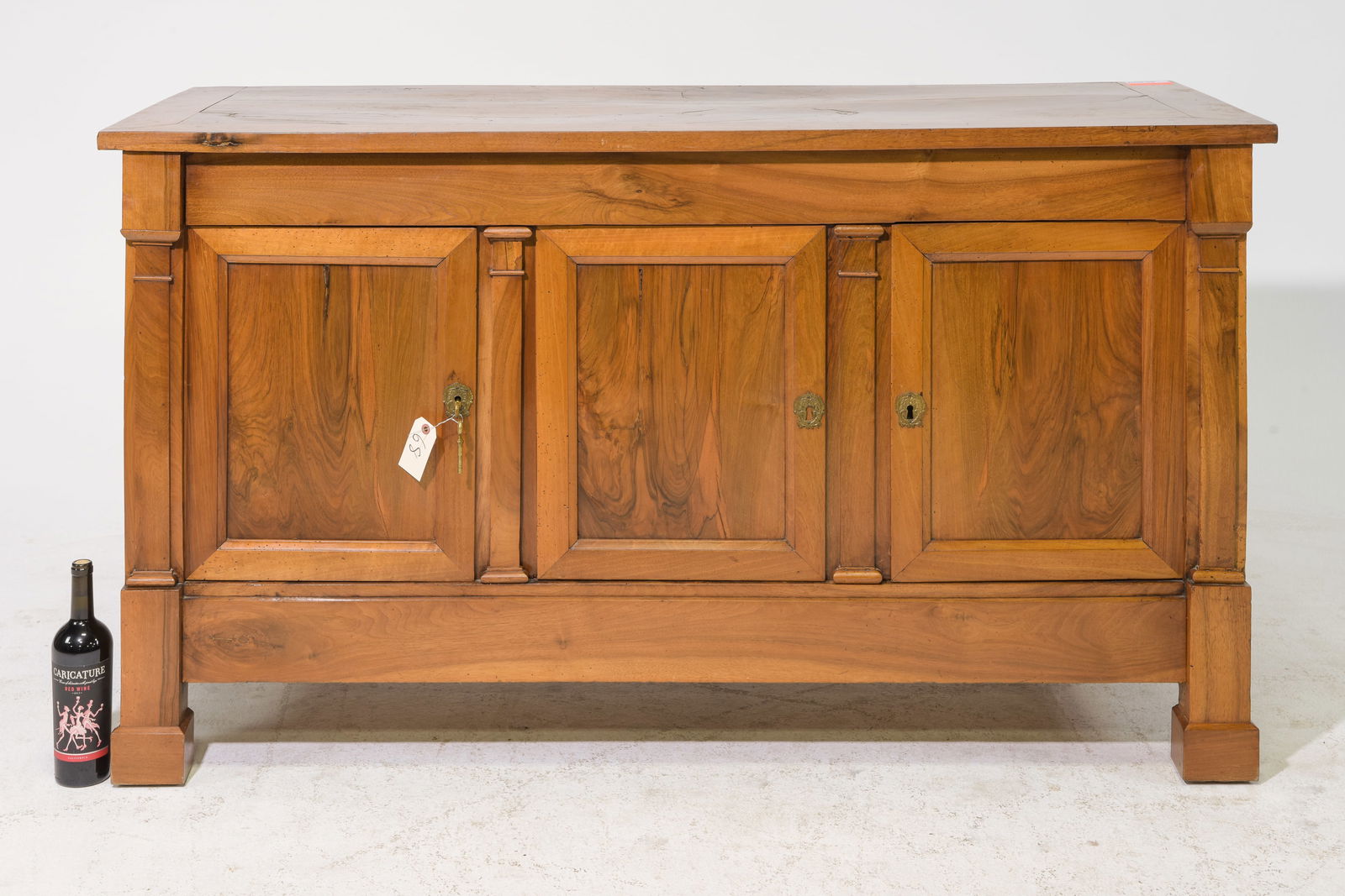 French Walnut 3 Door Buffet / Sideboard (1 of 7)