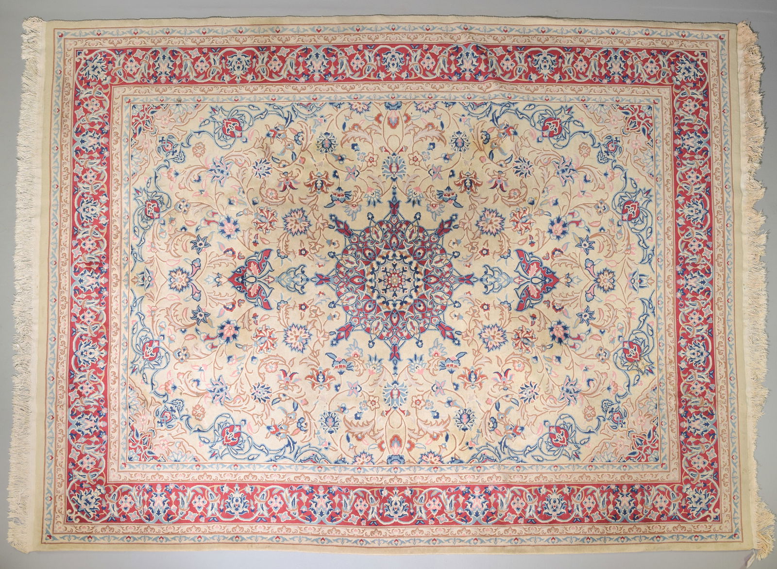 Savonnerie Hand Knotted Rug - 12'5 x 9'3 (1 of 3)