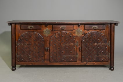 French Renaissance Style Oak Sideboard