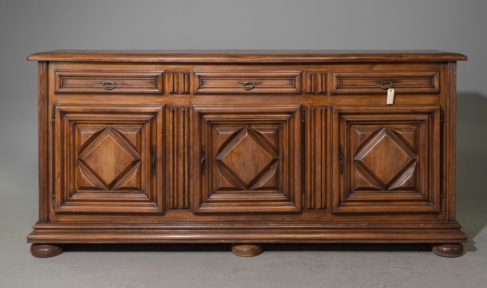 Louis XIV Style Oak Sideboard / Enfilade (1 of 5)