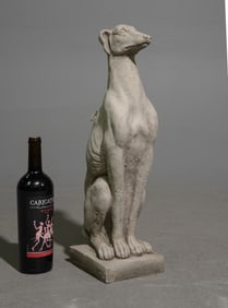 Cast Stone / Concrete Whippet Figure