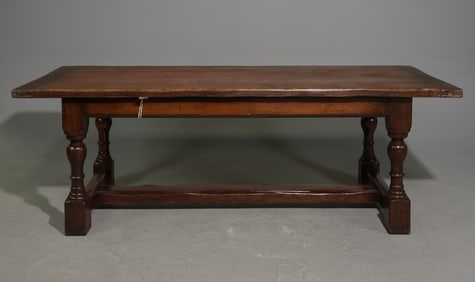 Danish Oak Solid Farmhouse Style Table