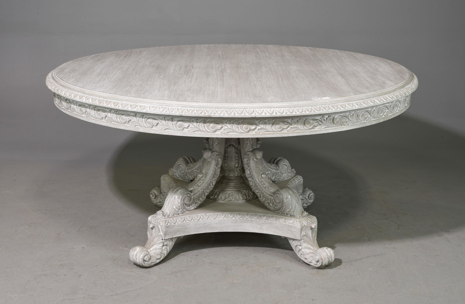 Elegant Large Round Entry / Dining Table (1 of 4)