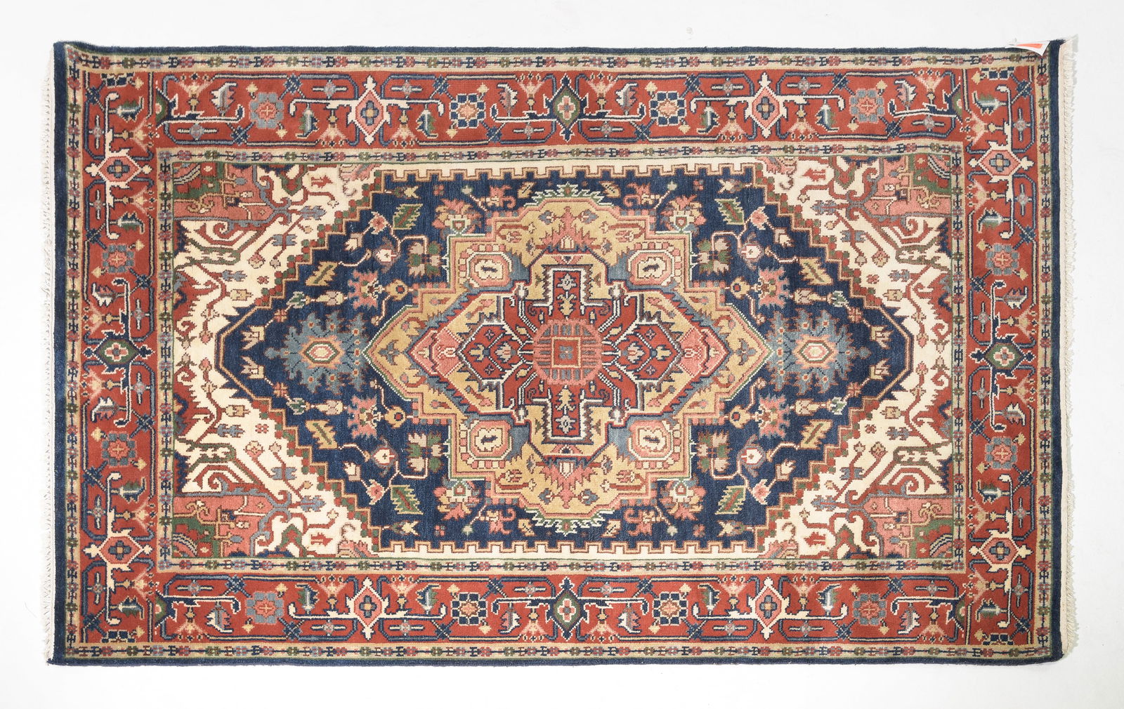 Hand Knotted Serapi Rug - 5'10 X 4' (1 of 3)