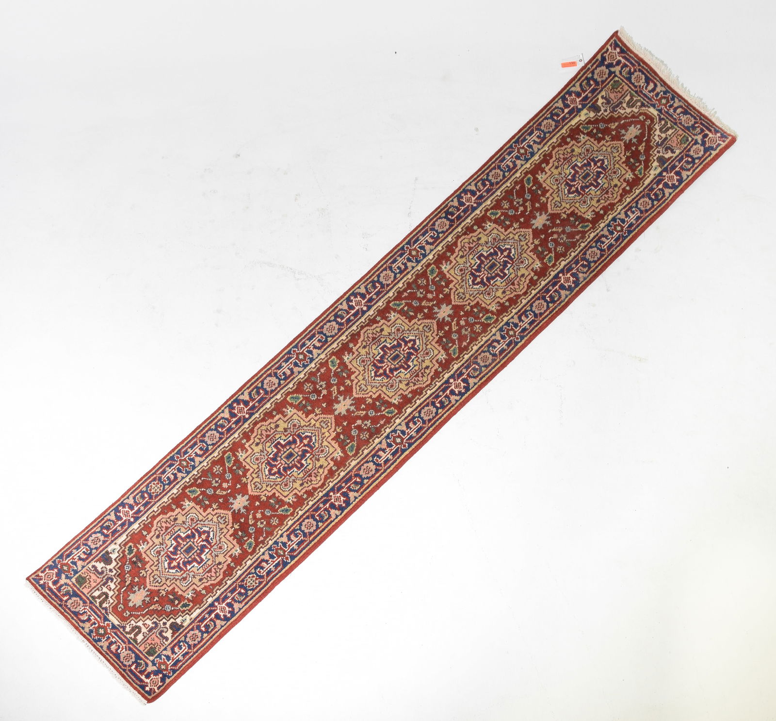 Hand Knotted Serapi Rug - 3' X 12' (1 of 3)