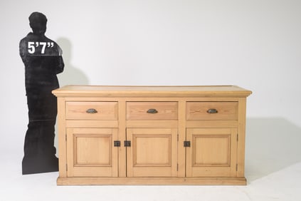 Triple Door Pine Sideboard / Buffet