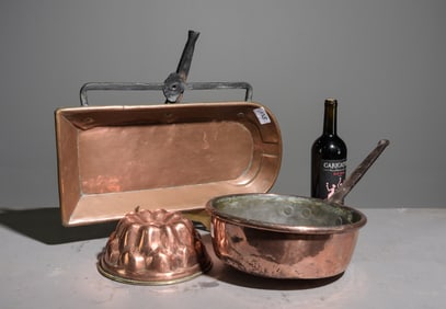 3pcs Assorted French Copper