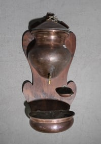 French Polished Copper Fountain / Lavabo