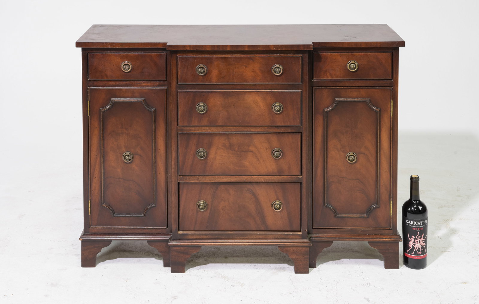 Petite Breakfront Sideboard / Chest: Petite Breakfront Sideboard / Chest - 30 inches tall x 41 x 14