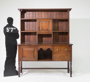 British Oak Welch Dresser c.1920's-30's