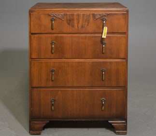English Four Drawer Chest c.1930's-40's
