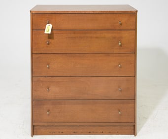English Five Drawer Chest c.1930's-40's