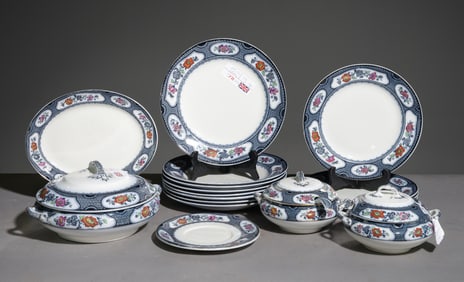 17pcs Assorted Losol Ware China Plates, Platters, ETC.