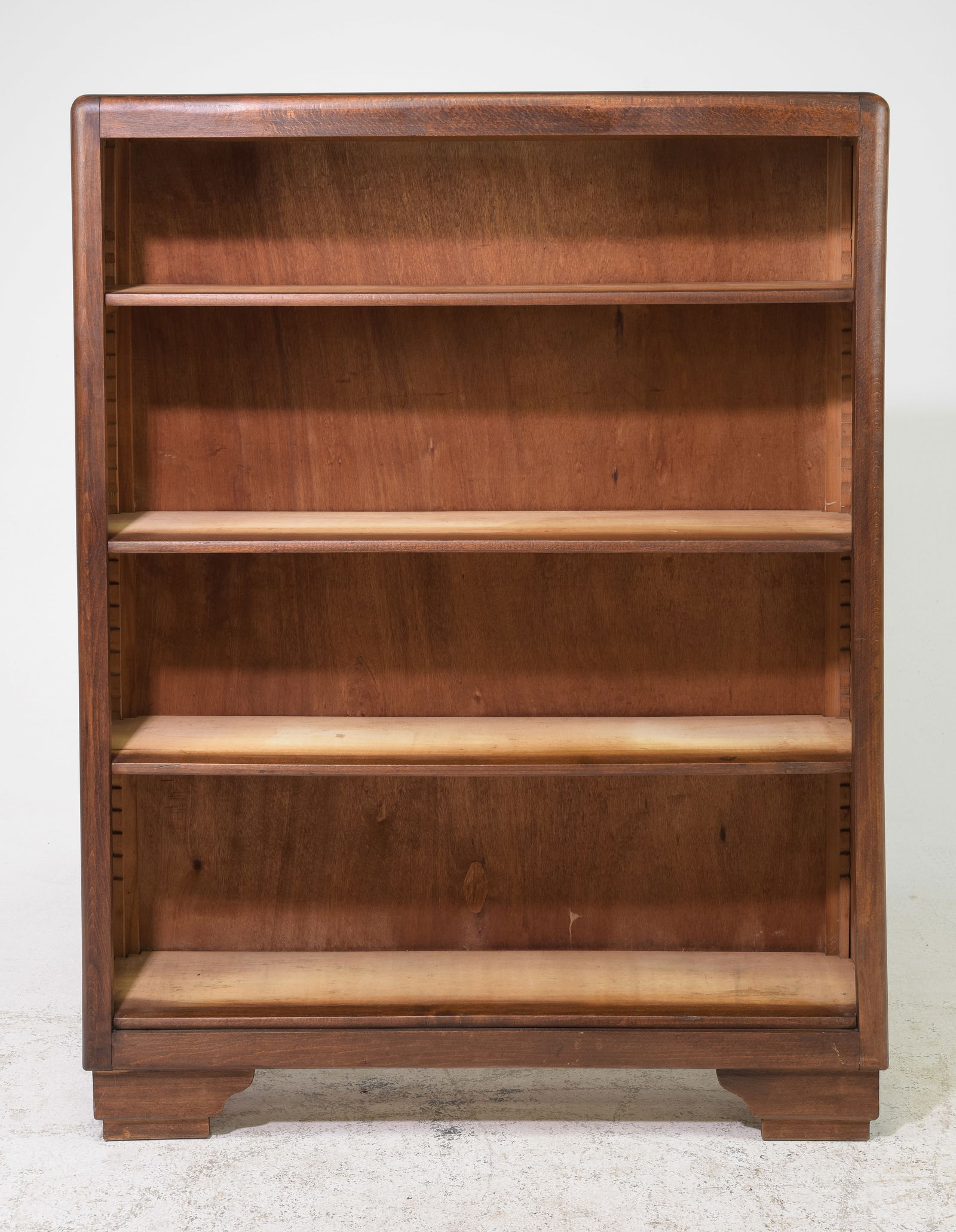 French Oak Open Bookshelf c.1930's-40's (1 of 3)