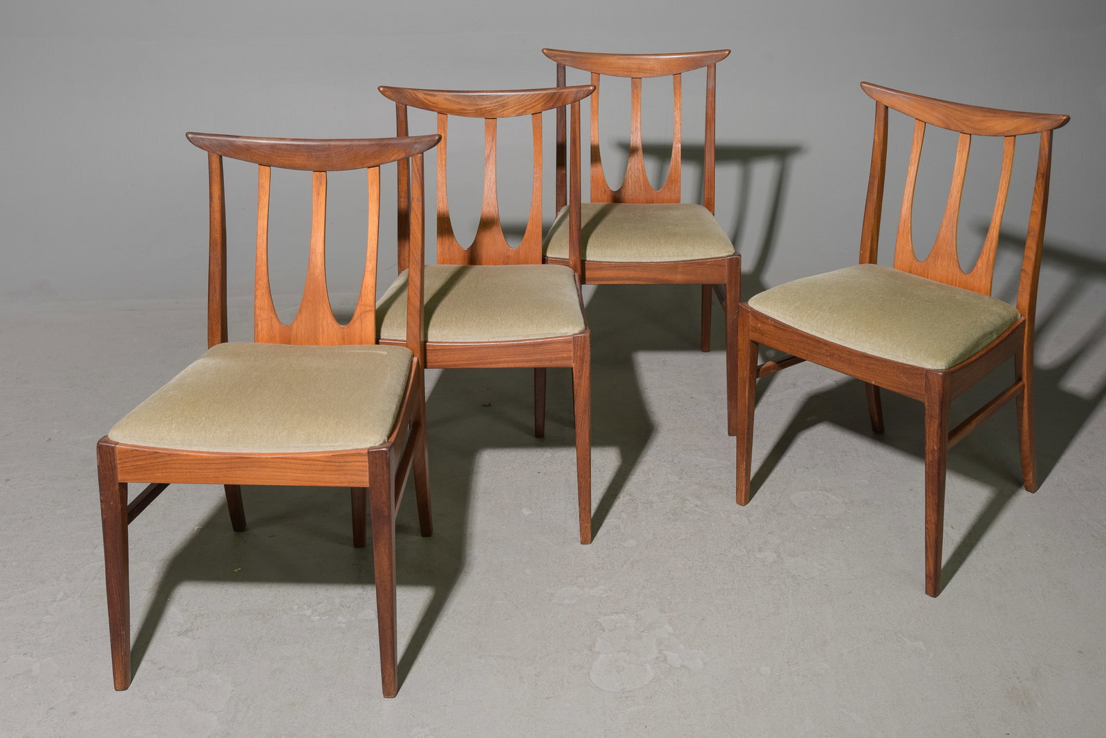 4 Mid Century Modern G-Plan Chairs - Brasilia (1 of 4)