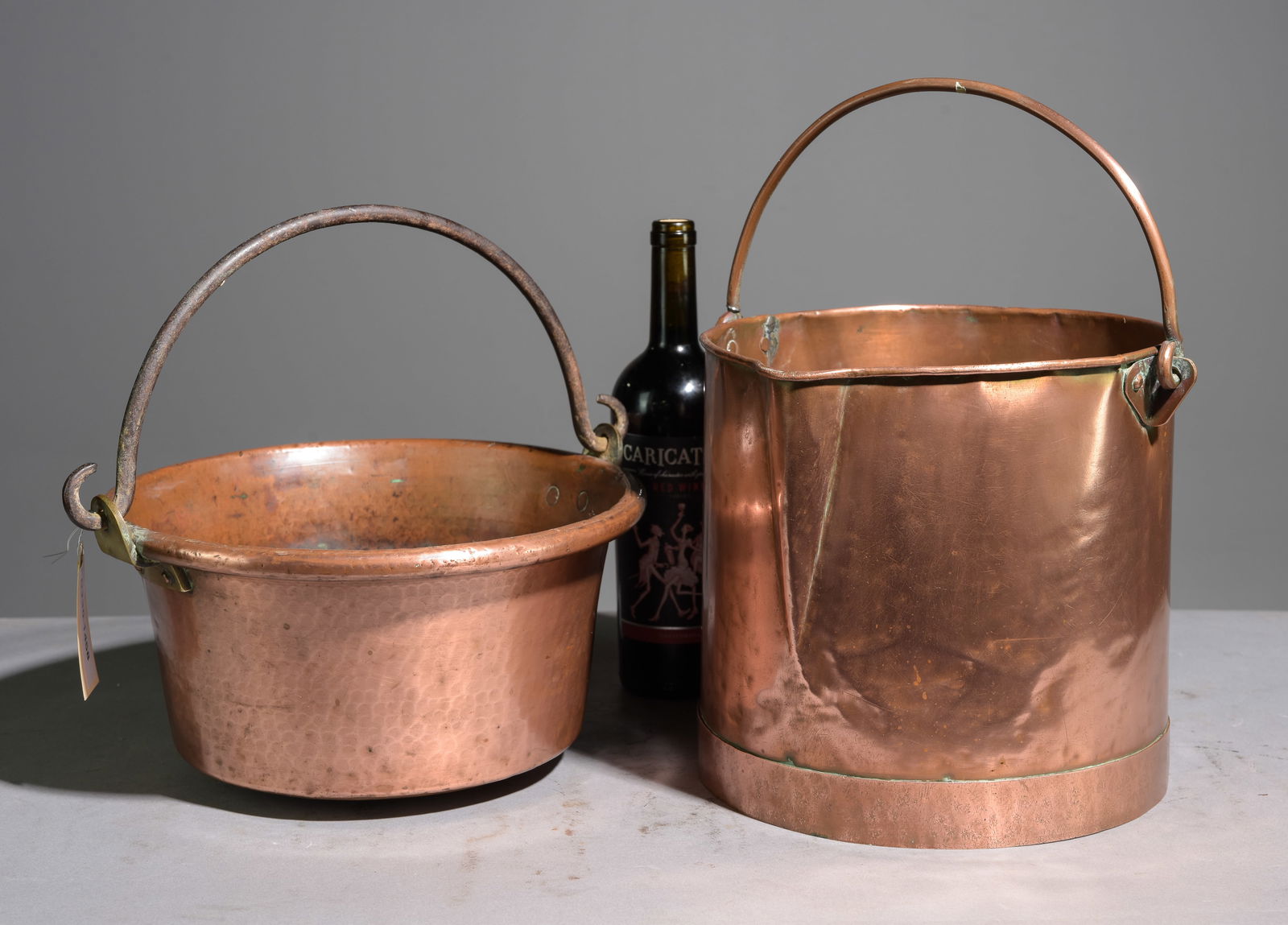 French Polished Copper Jam Pan & Pot (1 of 6)