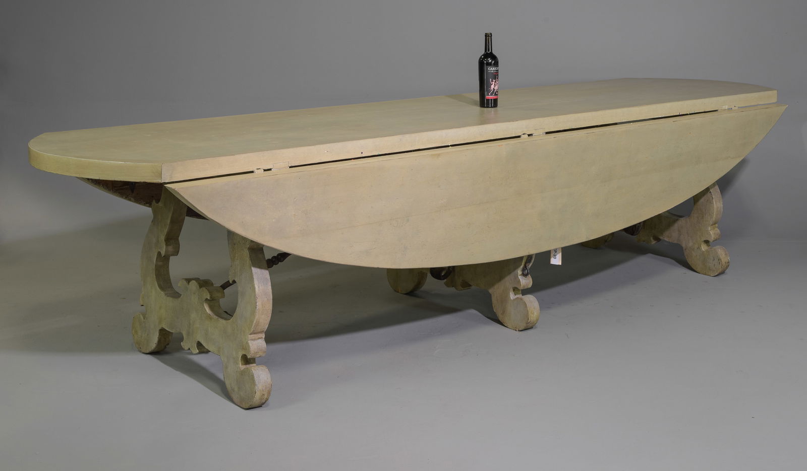 Spanish Style Monumental Painted Drop Sided Table (1 of 8)