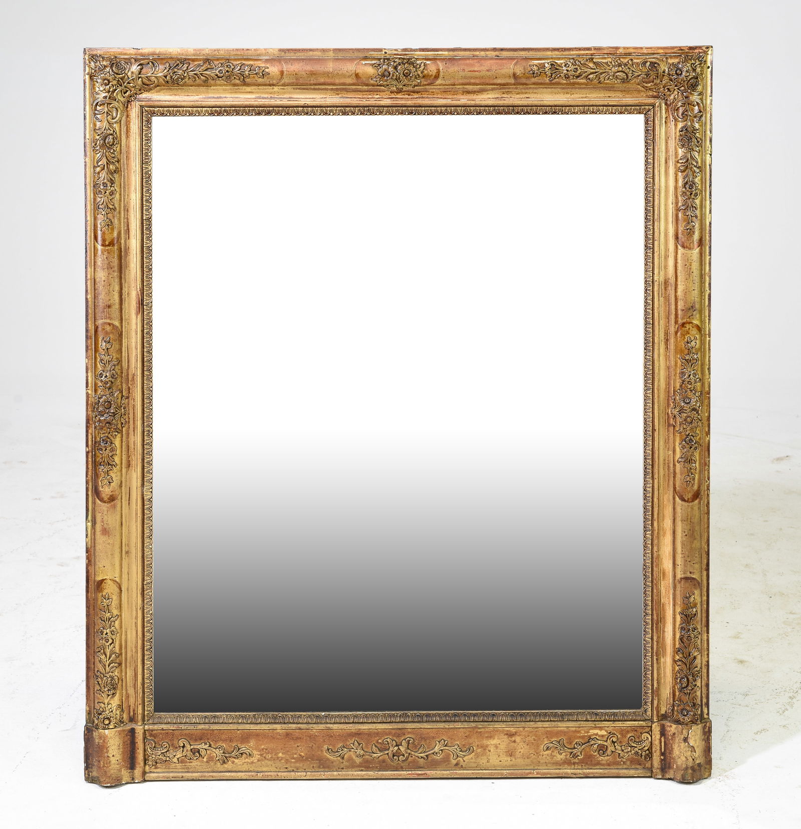 Renaissance Style Gold Gilt Framed Mirror (1 of 5)