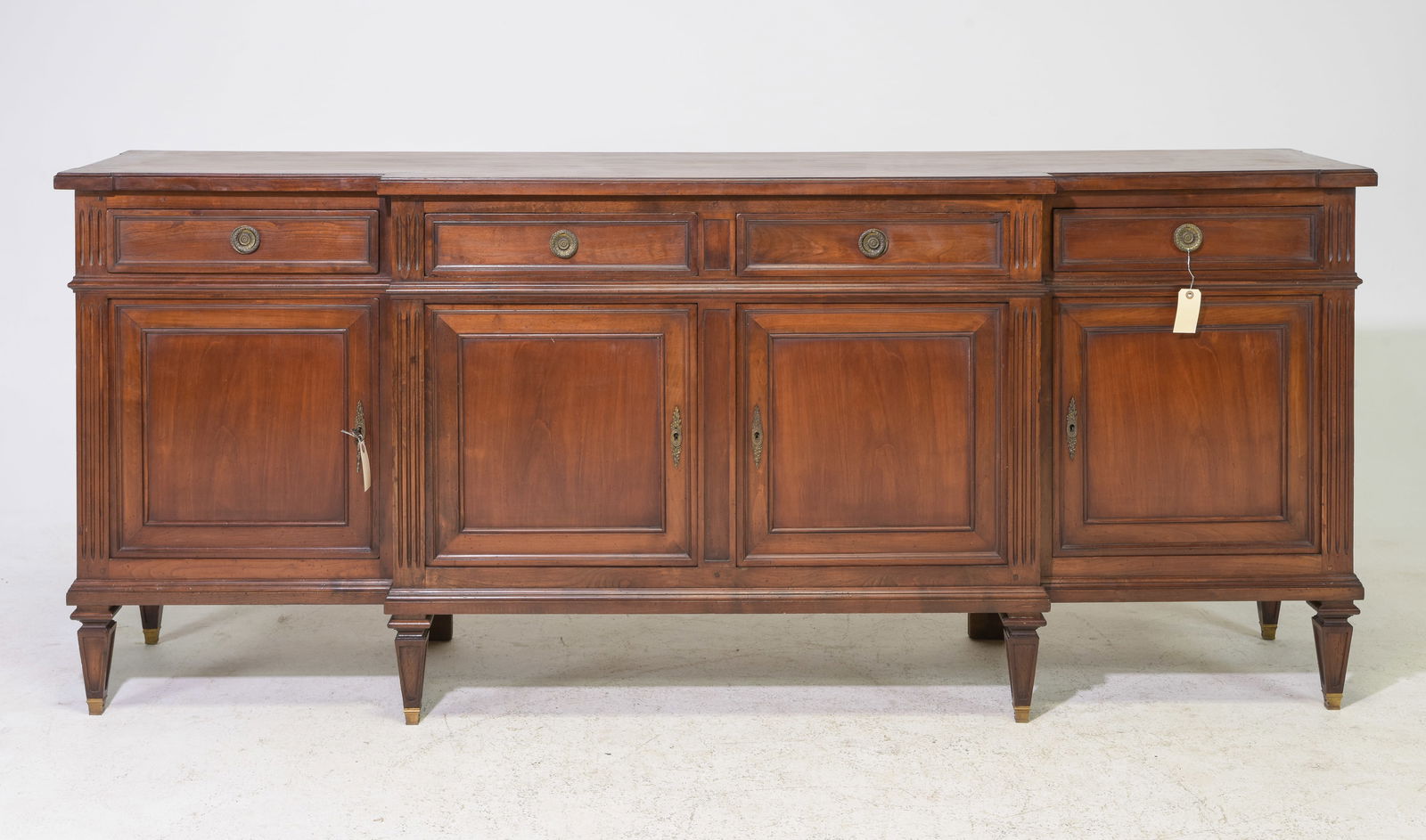 Louis XVI Style Mahogany Sideboard / Enfilade (1 of 6)