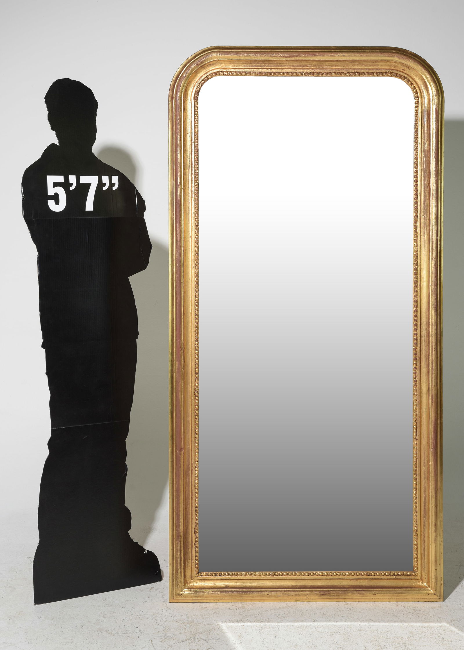 French Style Gold Framed Beveled Mirror #1 (1 of 4)