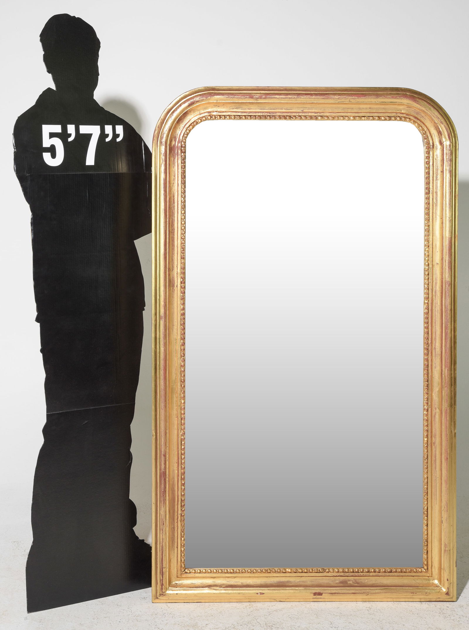 French Style Gold Framed Beveled Mirror #3 (1 of 4)