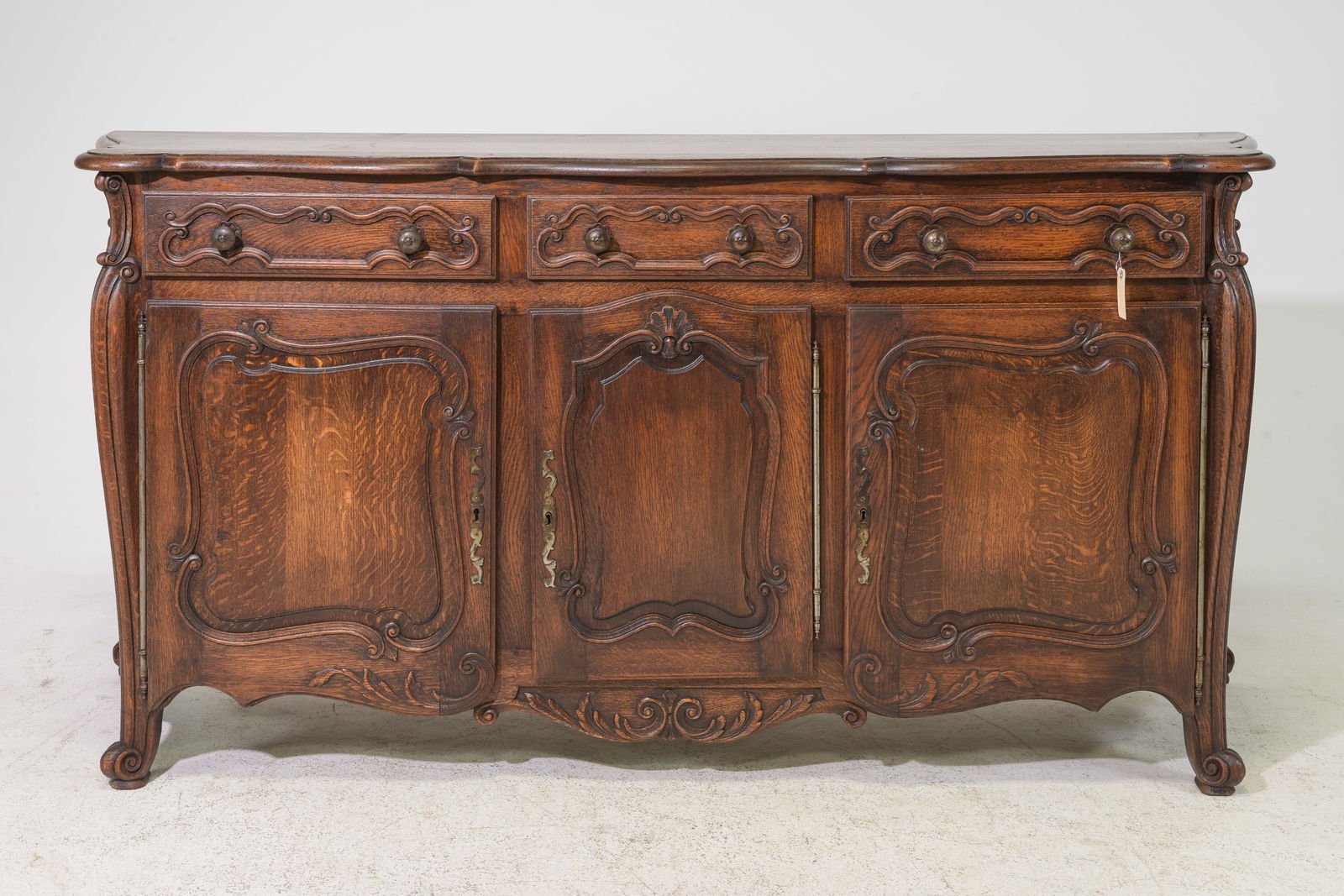 Louis XV Style Oak Sideboard / Enfilade (1 of 7)
