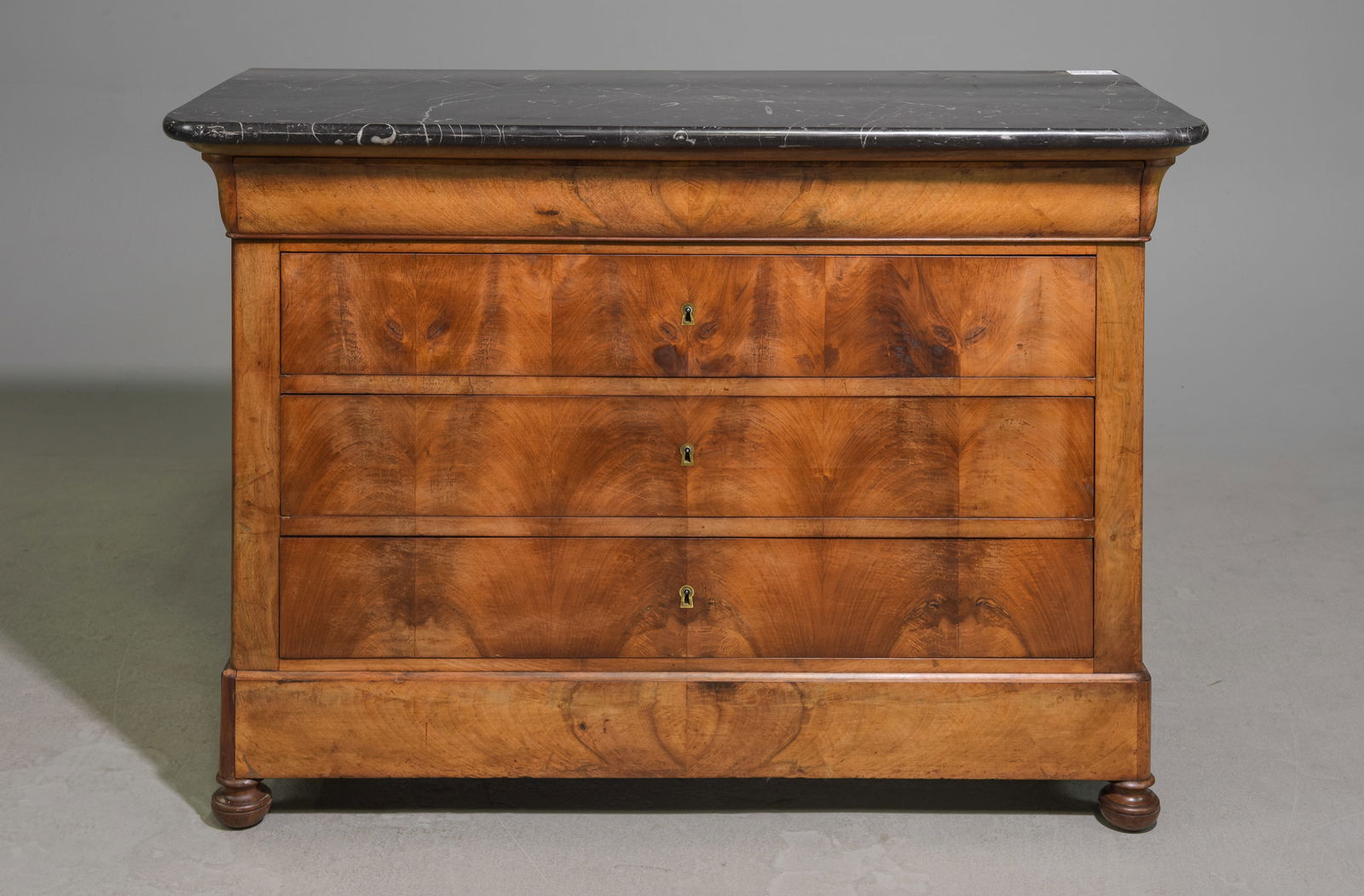 Louis Philippe Style Walnut Chest c.1900-1920's #2 (1 of 6)
