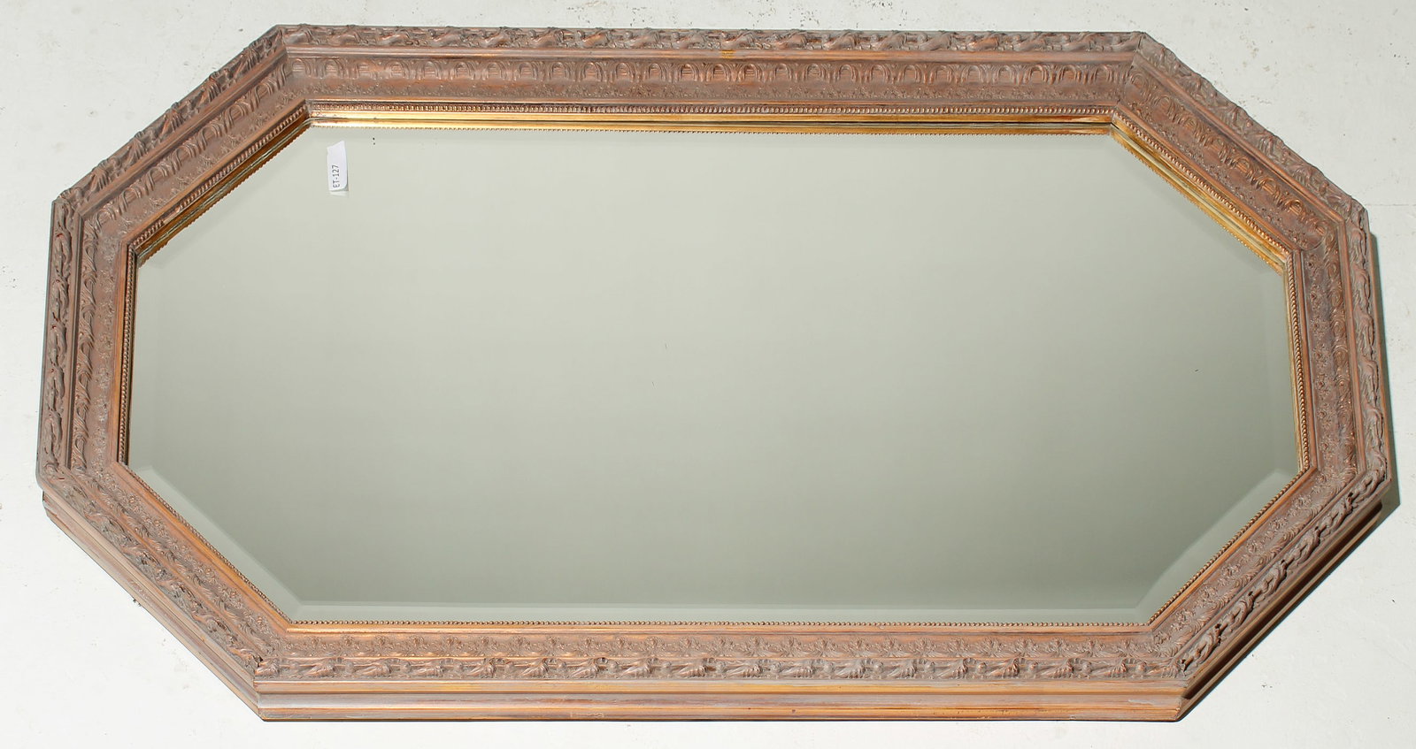 French Style Painted Framed Mirror (1 of 3)