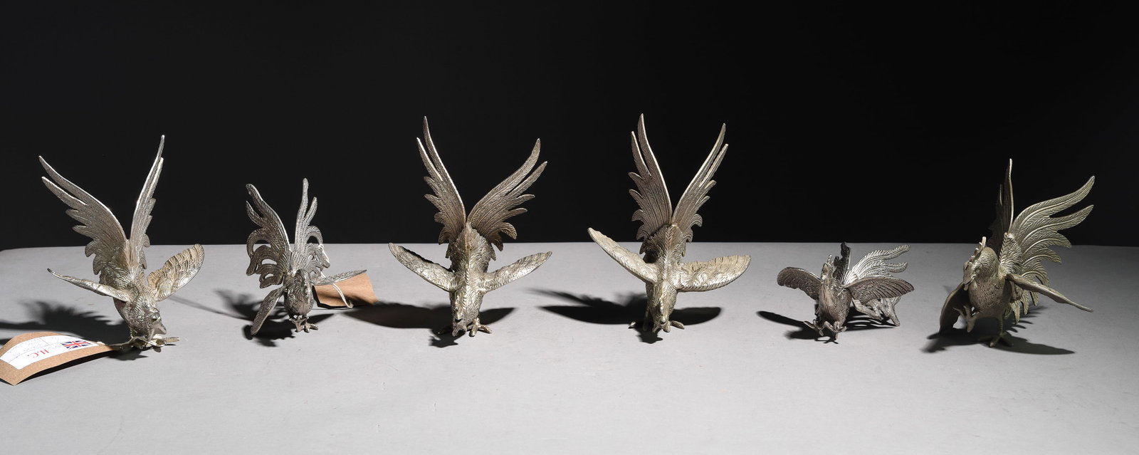 6 Assorted Metal Fighting Cockerill Figures (1 of 7)