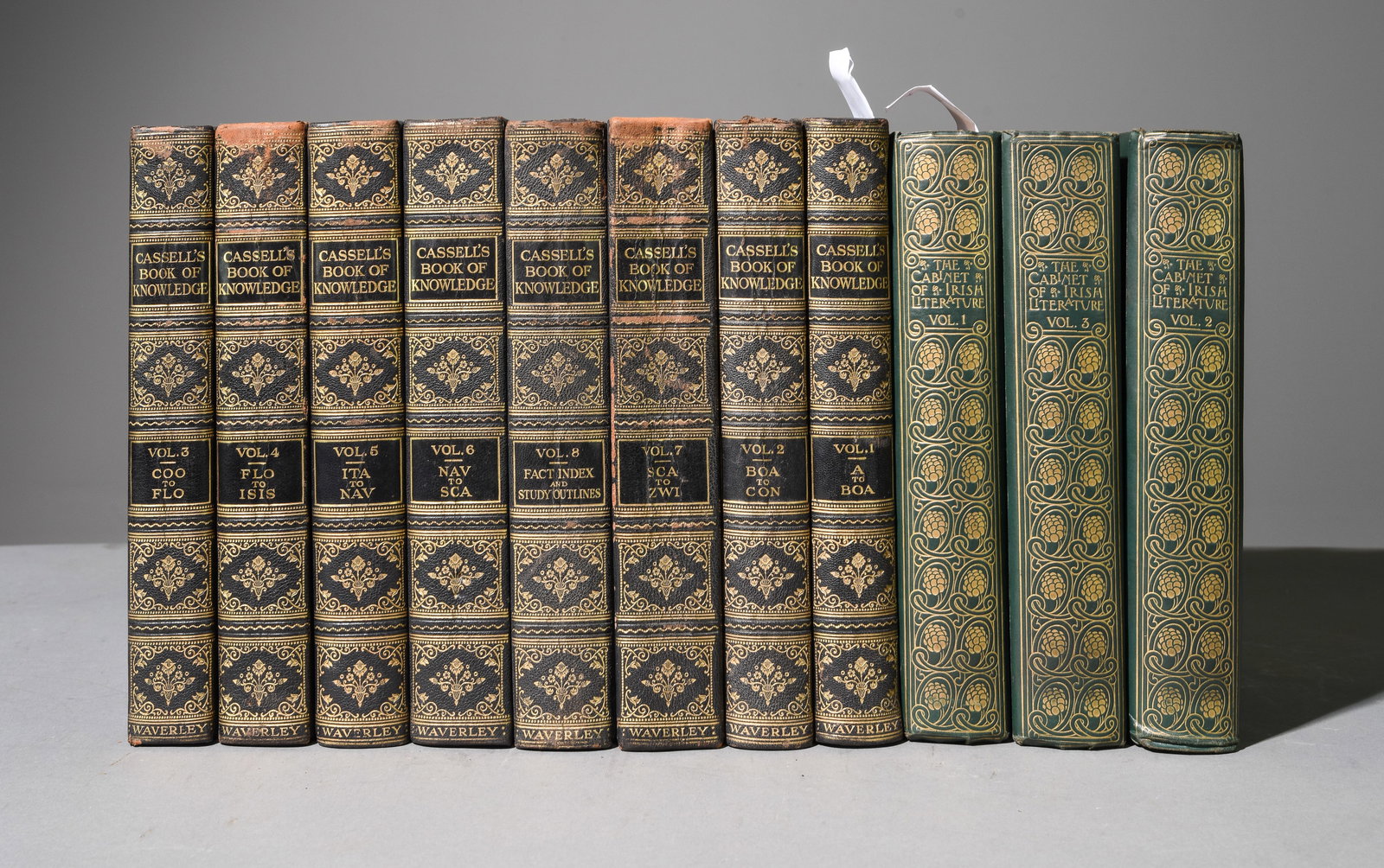 8 Cassels Book of Knowledge & 3 Irish Literature Books (1 of 7)