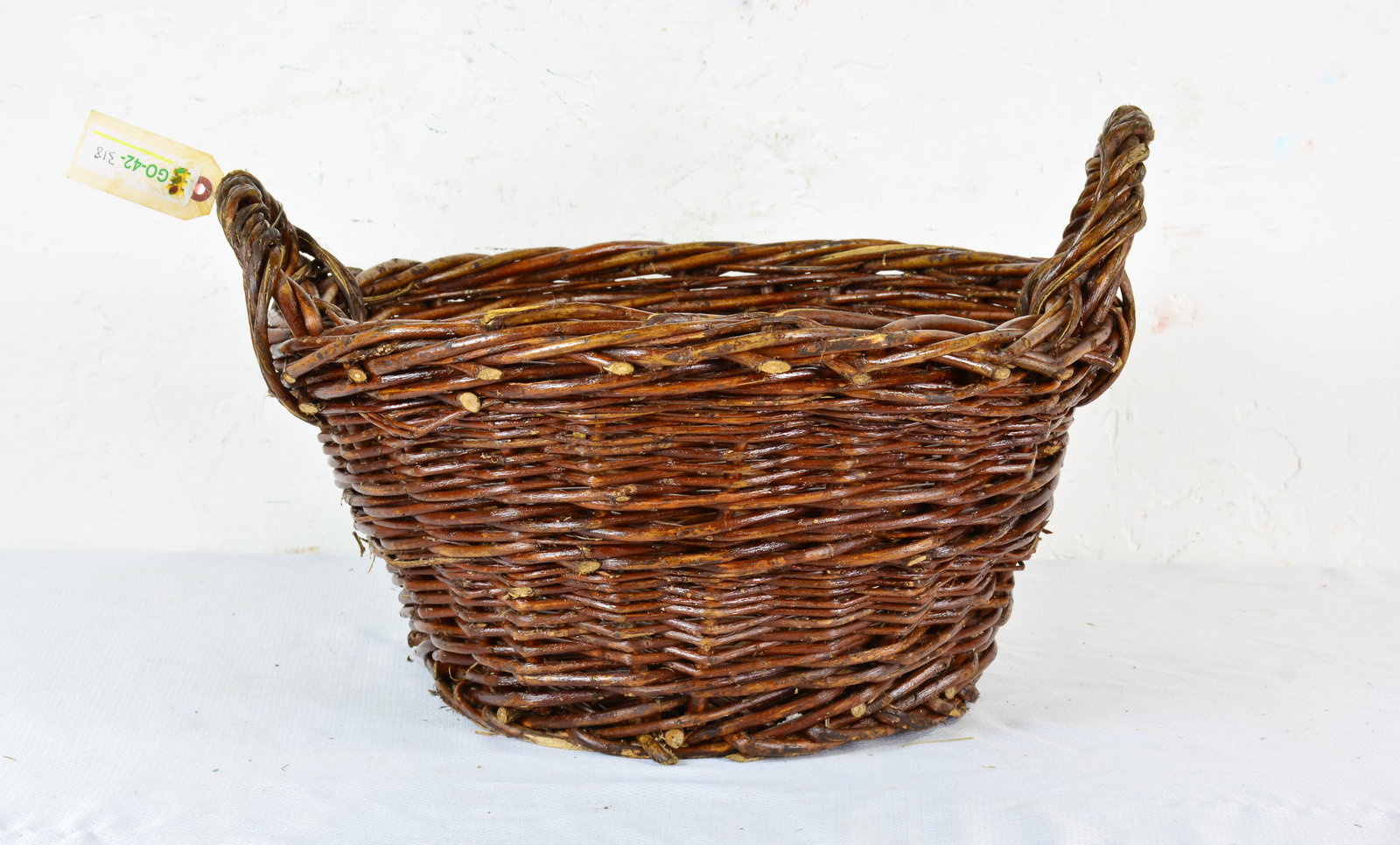 European Wicker Market Basket (1 of 3)