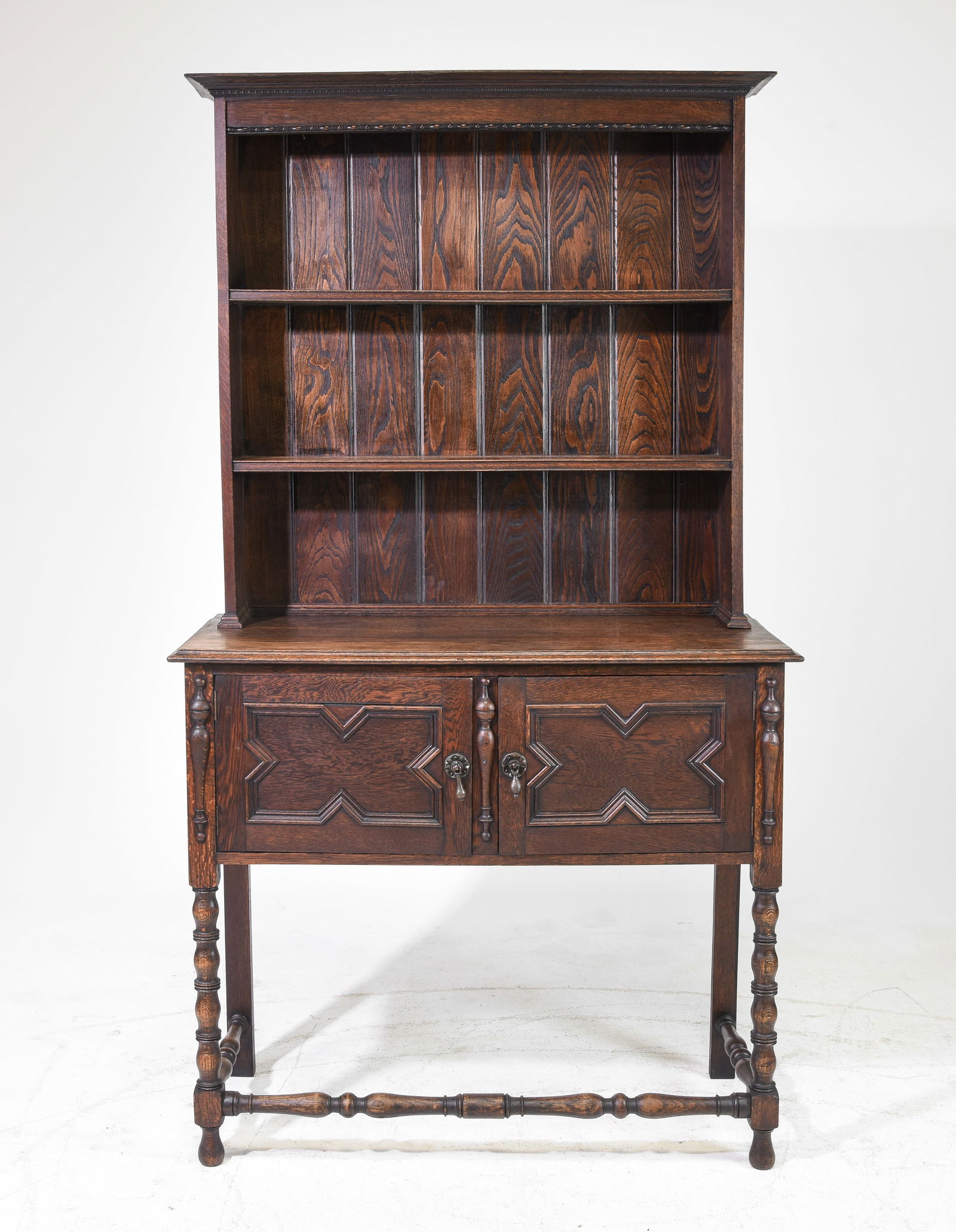 Jacobean Petite Oak Welch Dresser (1 of 8)