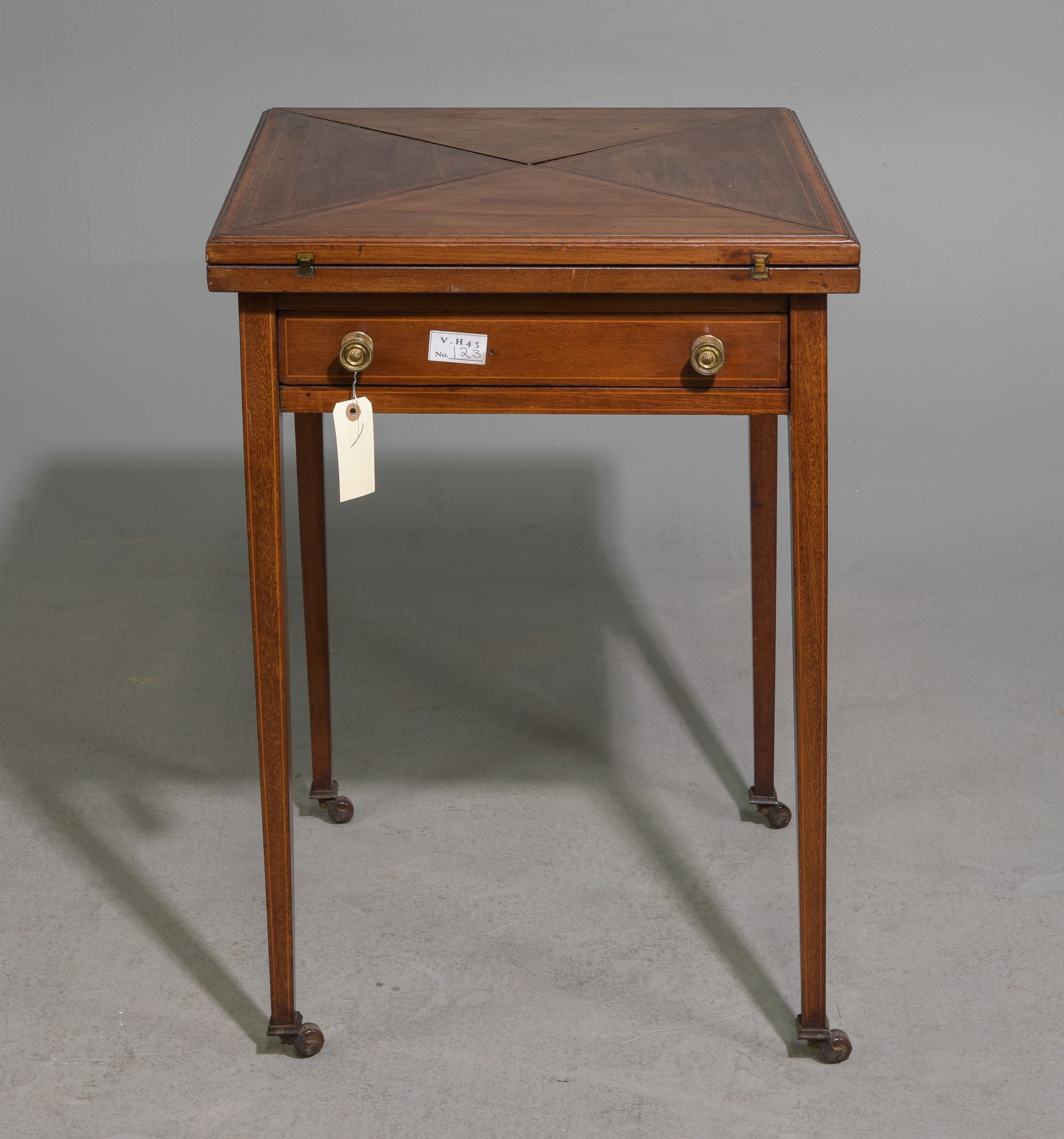 English Envelope Card / Game Table (1 of 4)