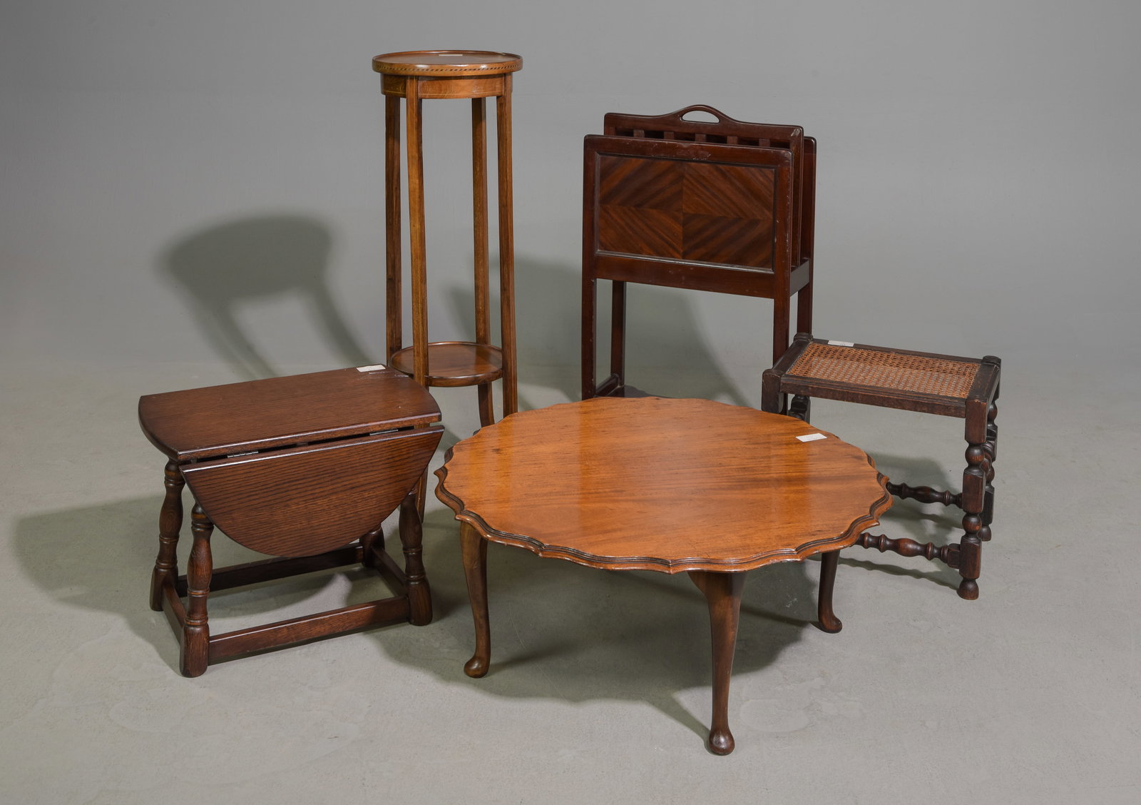 5pcs Assorted English Occasional Tables, Etc. (1 of 5)