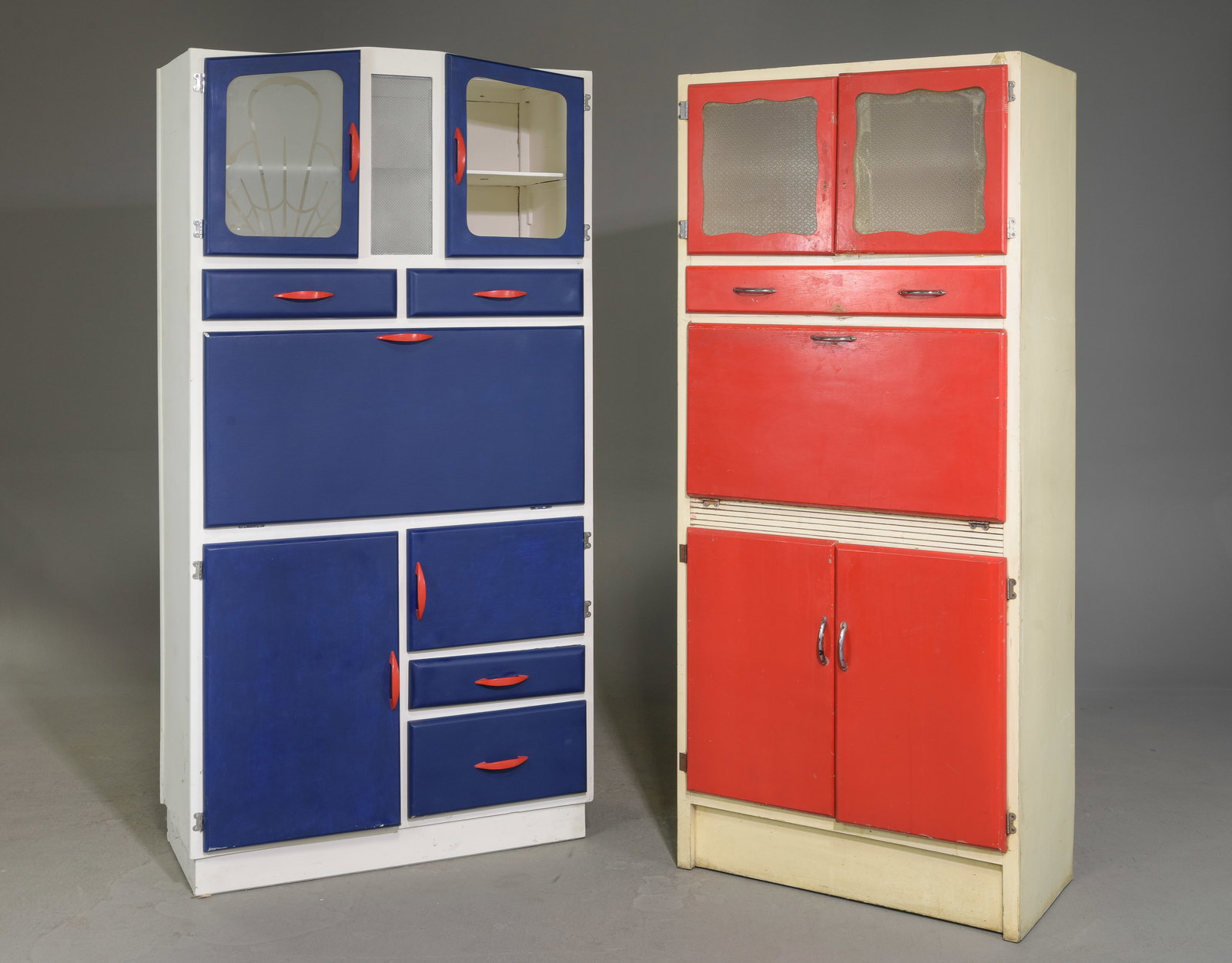 Two Vintage Kitchen Cabinets / Cupboards (1 of 6)