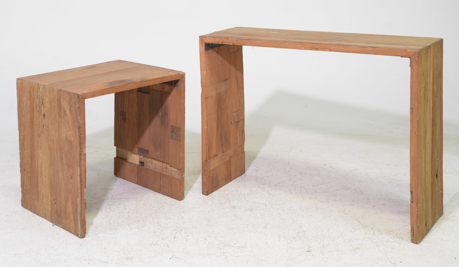 2 Assorted Hall Console Tables: 2 Assorted Hall Console Tables - 30 inches tall x 40 x 14