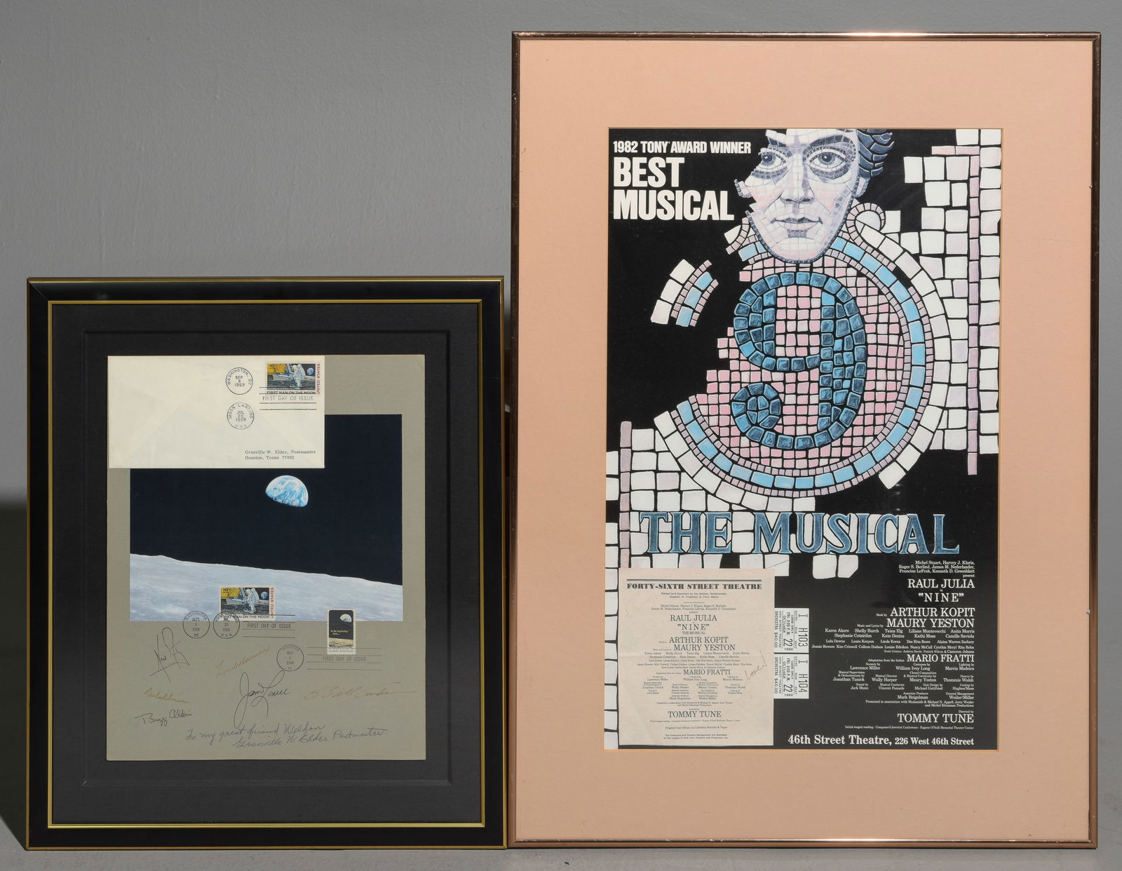 Framed "The Musical" Poster & Memorabilia (1 of 6)