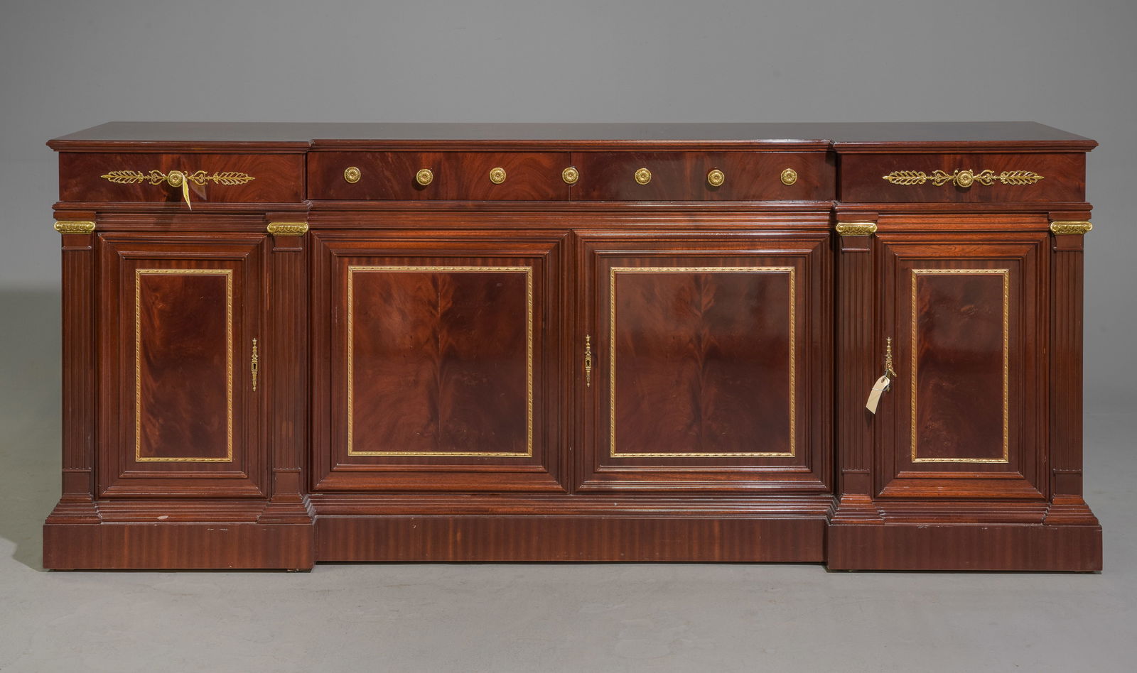French Style Mahogany Sideboard / Enfilade (1 of 7)