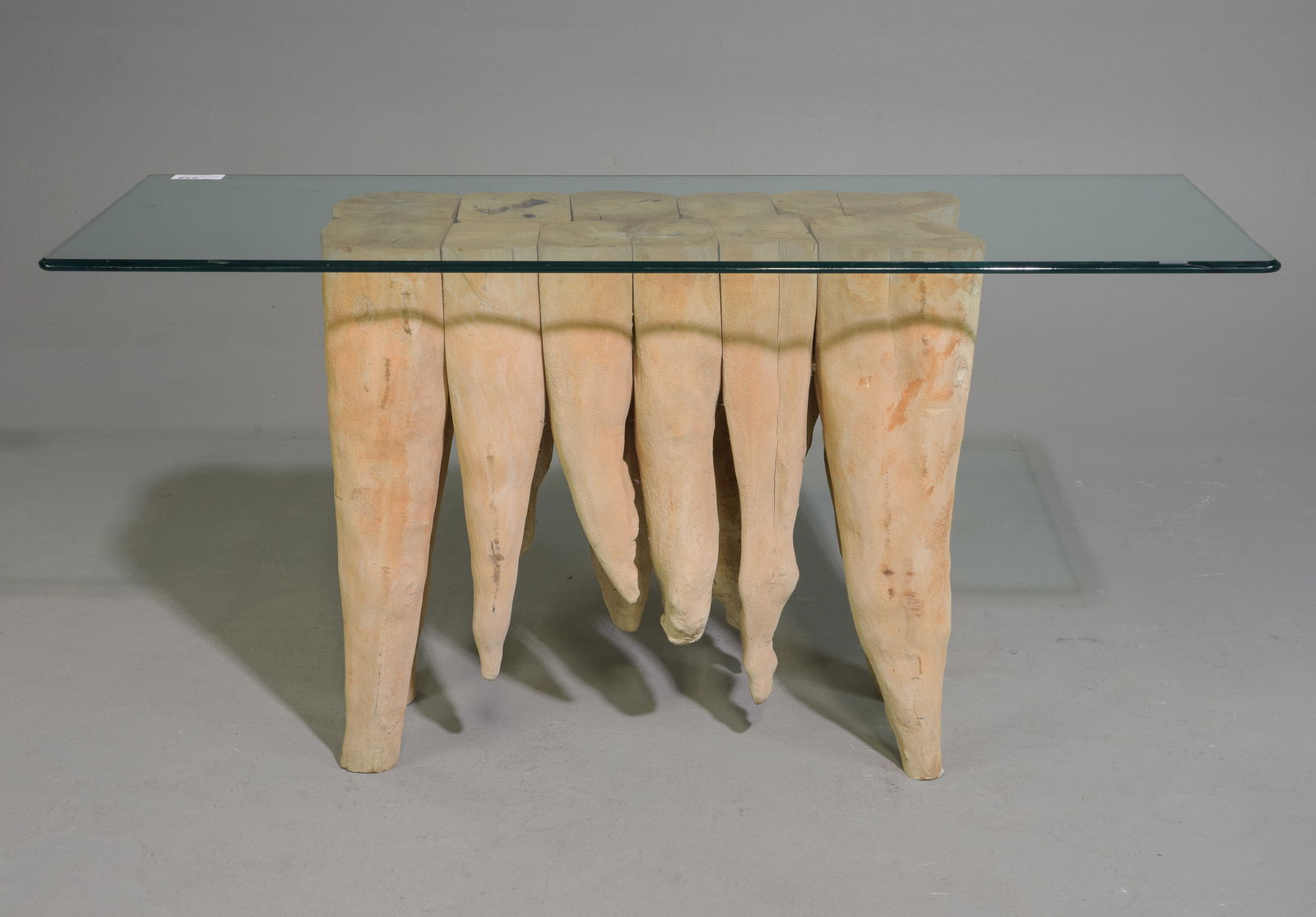 Glass Top Hall / Console Table (1 of 3)